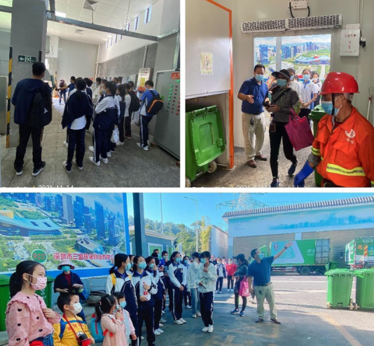 三盛環?？萍紨y手學校，開啟不一樣的“垃圾減量日”